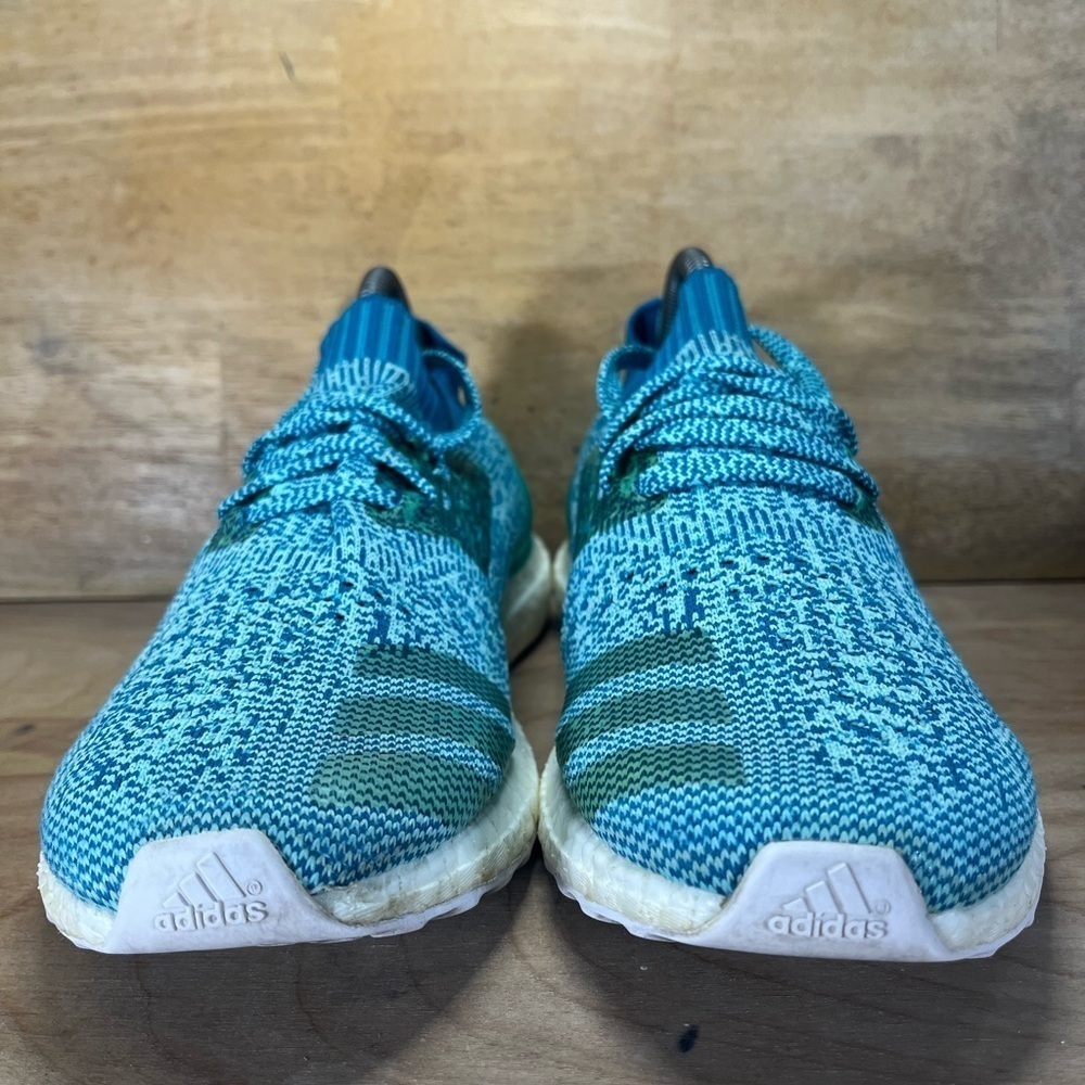 Adidas UltraBoost Uncaged Womens Size 9.5 Running Shoes Sneakers Energy Aqua - Picture 2 of 9